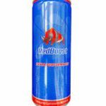 RedBoost blue drink