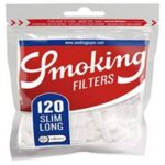 Slim Long Filters Big with 120 Tips (White) Pack 1