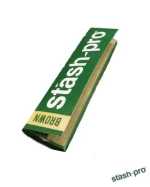 Stash-Pro King Size Slim Brown Without Filter 1 pack